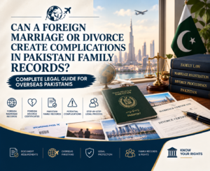 foreign divorce recognition in Pakistan