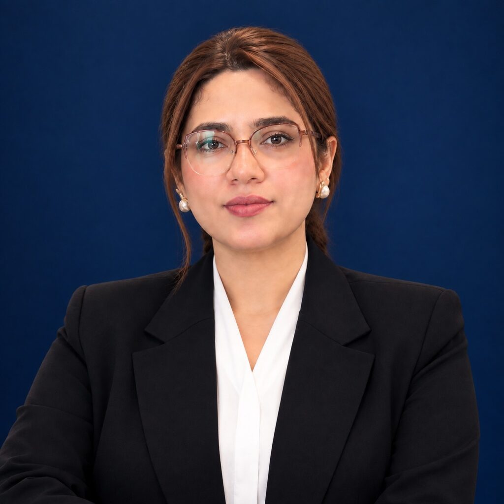 Advocate Noor Ul Huda Chaddhar, Founder and Family Lawyer at Noor & Huda Associates in Lahore